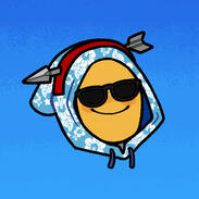 Headshot example; free background.
